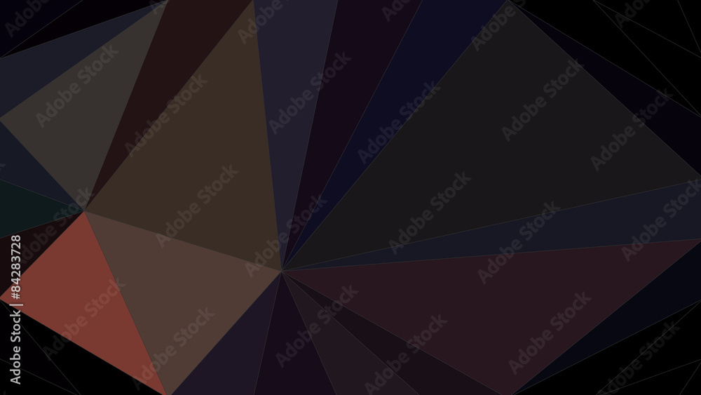 Obraz premium Abstract geometric polygon pattern with triangle parametric shape