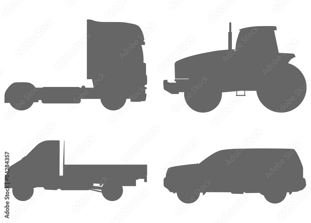 Cars silhouettes