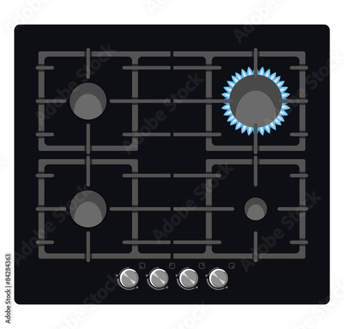 Black stove