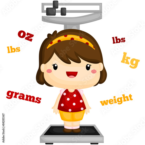 girl weighting