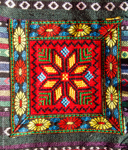 Thai tribe fabric