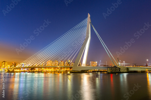 Erasmus bridge Rotterdam © vichie81
