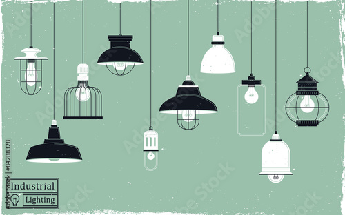 retro ceiling lamps collection