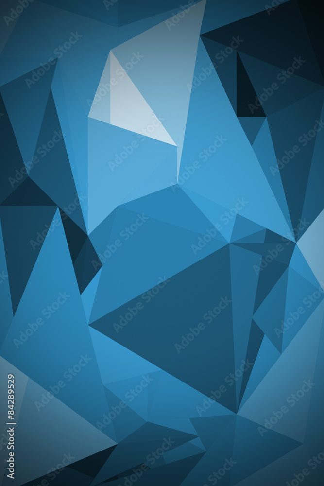 Obraz premium Colorful polygon Abstract background