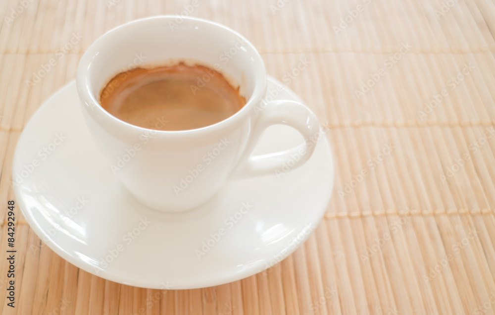 Perfect shot of hot espresso Perfect shot of hot espresso