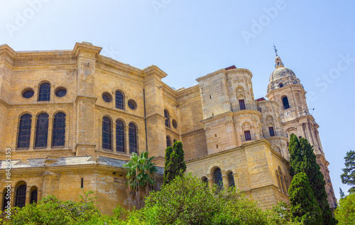 Cathedral of the Incarnation in Malaga  Spain