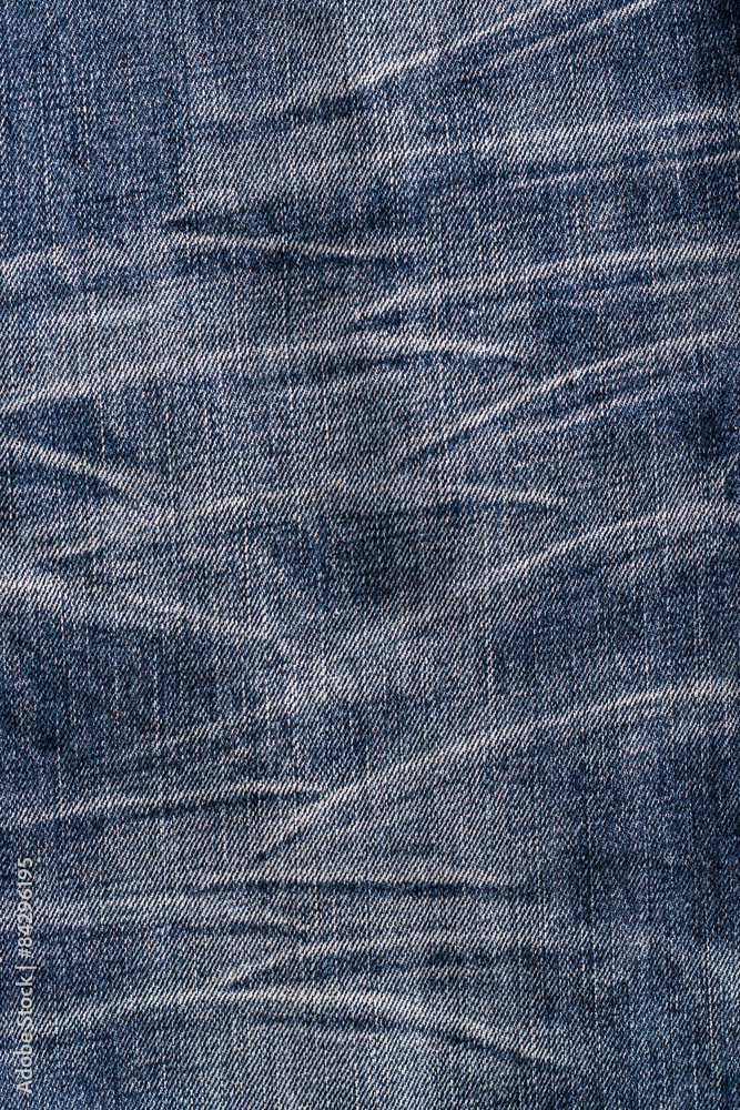 Wrinkled of jean Wrinkled of jean
