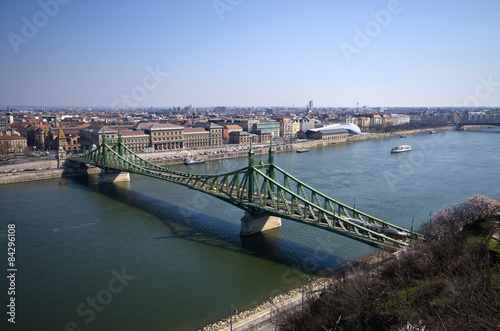 Liberty Bridge in Budapest, Hungary © CCat82
