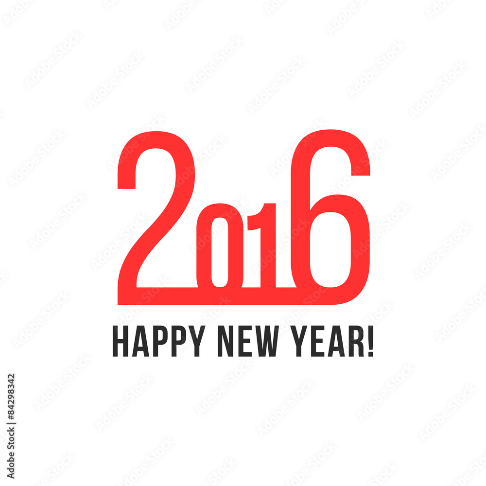 happy new year with red numbers happy new year with red numbers