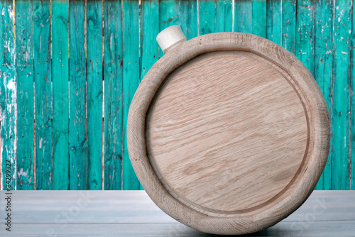 Barrel on the table