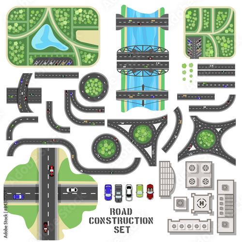 Road construction set