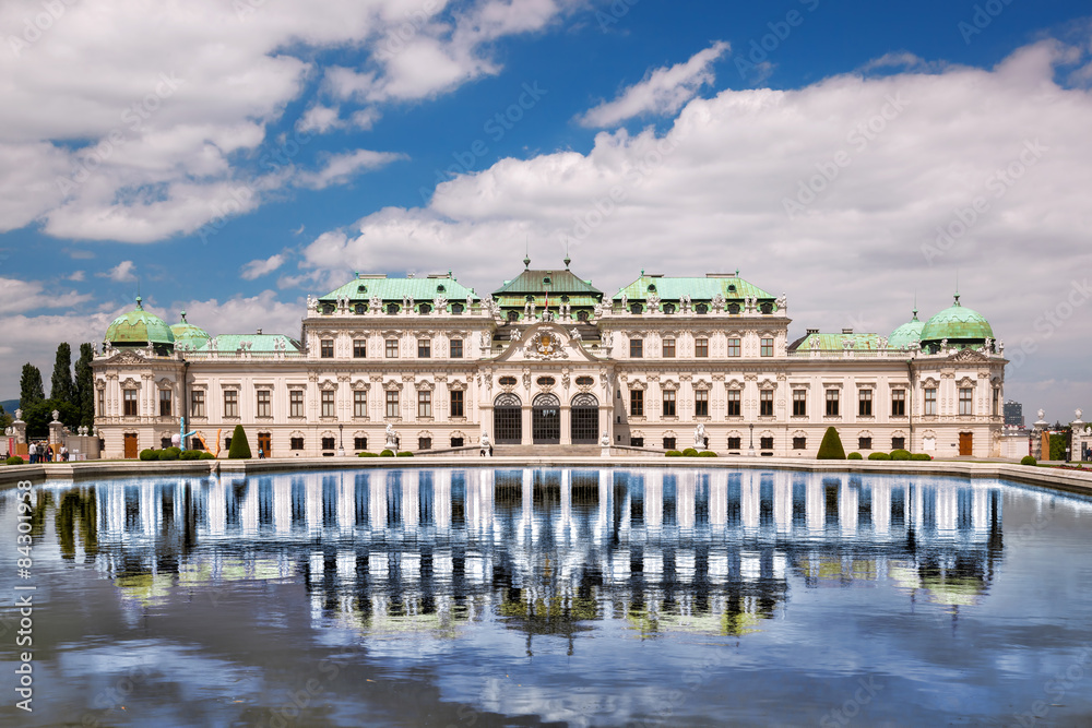 Belvedere Palace in Vienna,  Austria