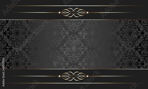 Black invitation
