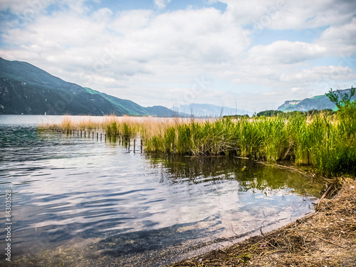 Le Lac du Bourget à Aix-les-Bains photo