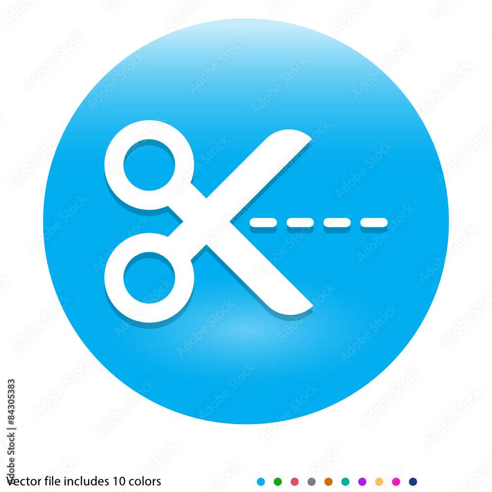 Multicolored App Button Multicolored App Button