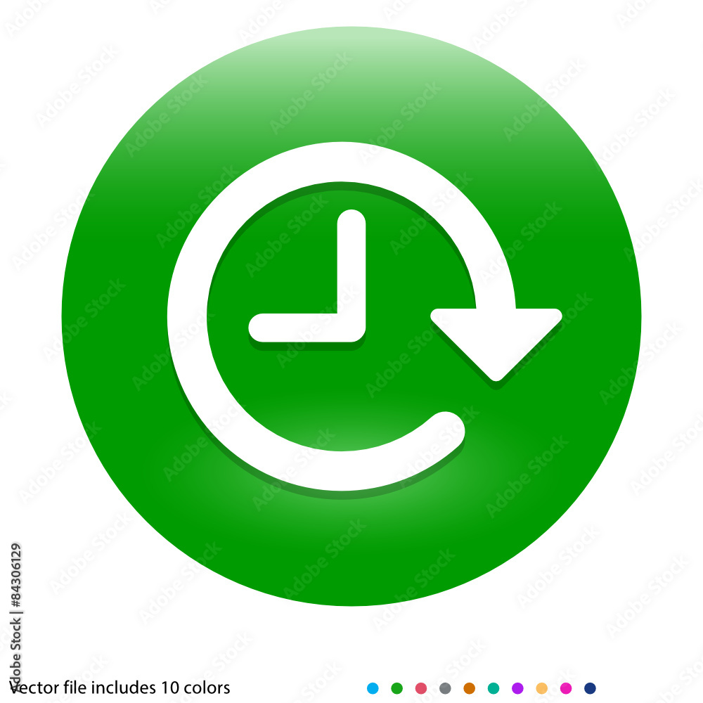 Multicolored App Button Multicolored App Button
