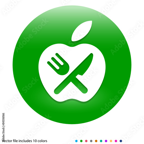 Multicolored App Button