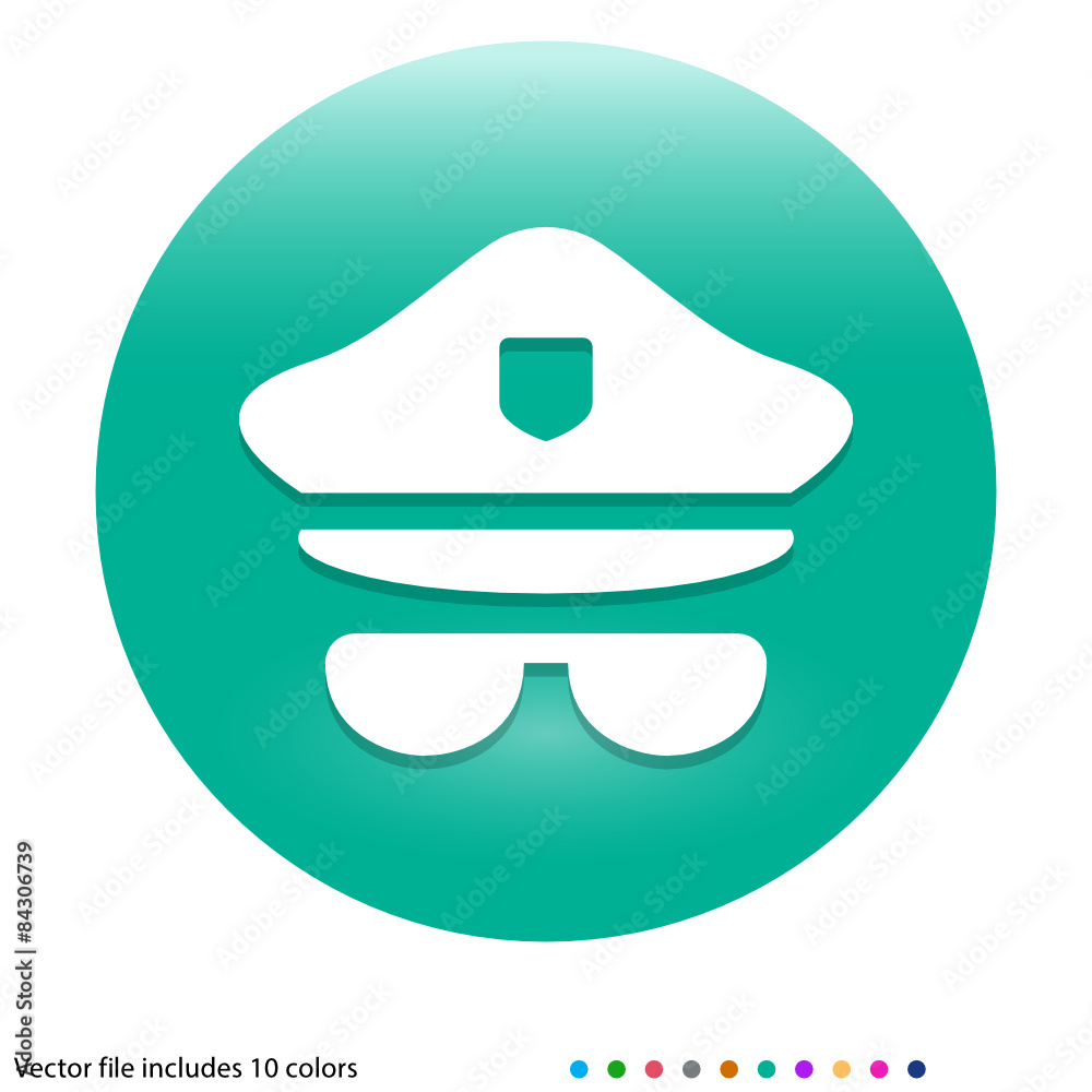 Multicolored App Button Multicolored App Button