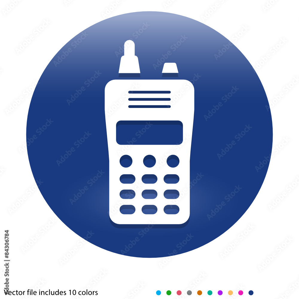 Multicolored App Button Multicolored App Button