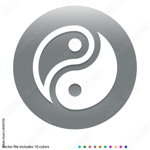 Multicolored App Button