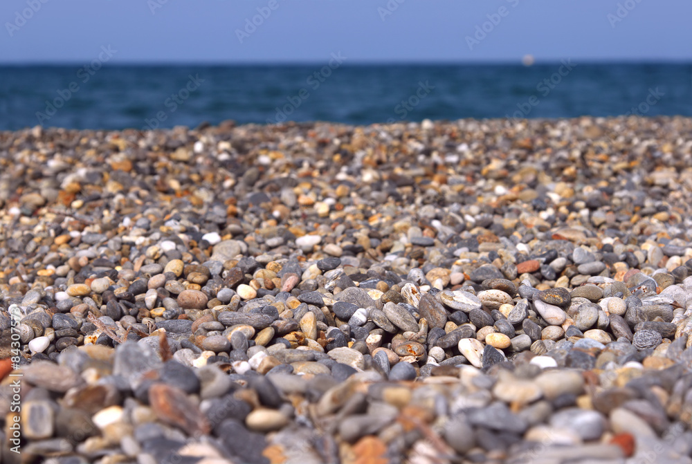 Background of a pebble beach Background of a pebble beach