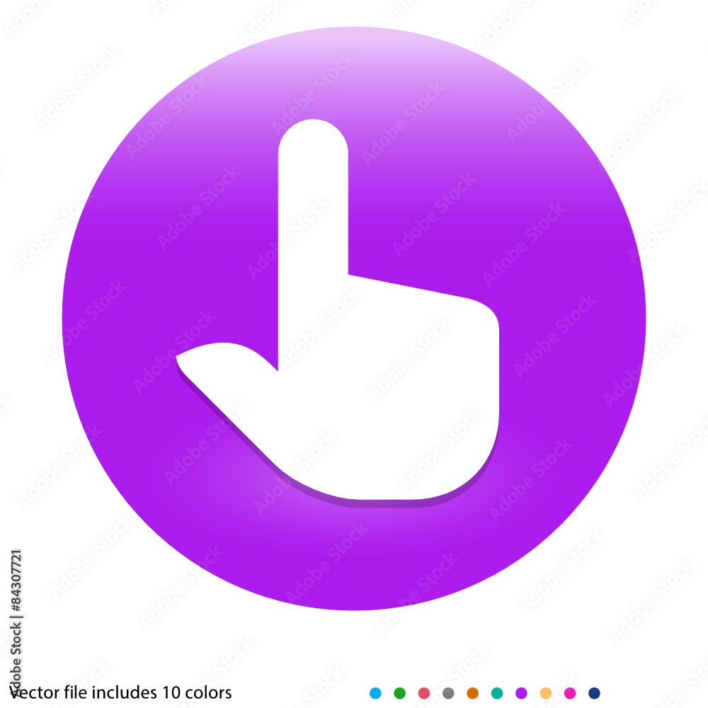 Multicolored App Button Multicolored App Button