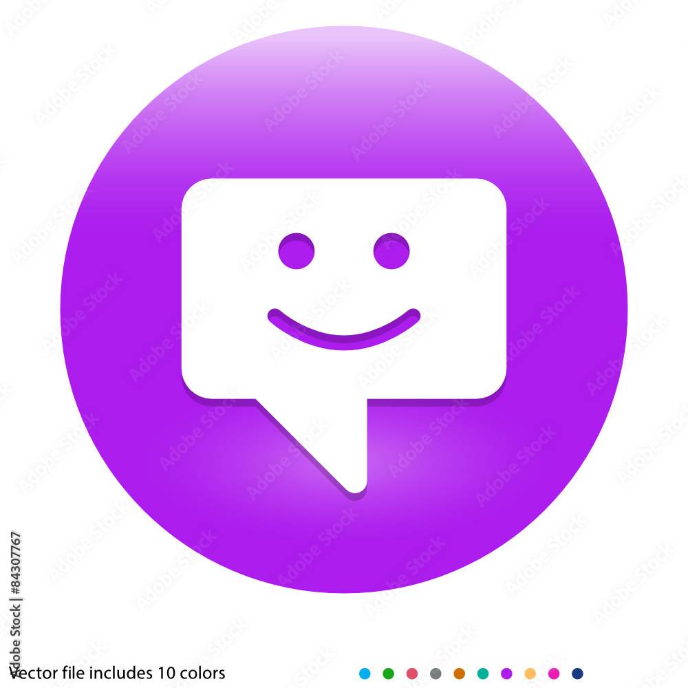 Multicolored App Button Multicolored App Button