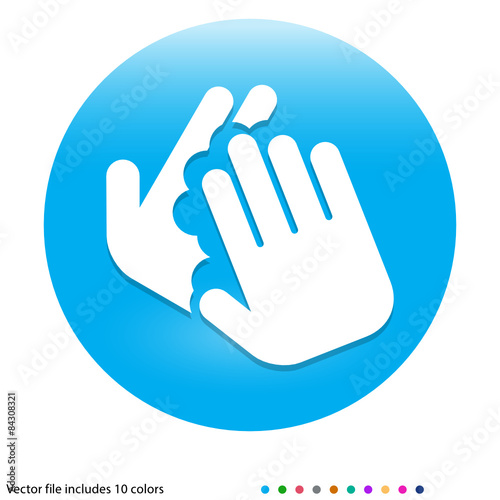 Multicolored App Button