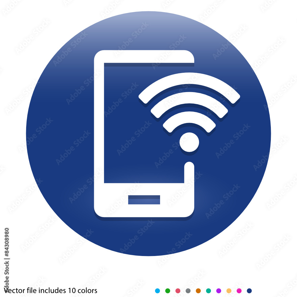 Multicolored App Button