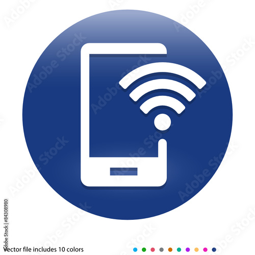 Multicolored App Button