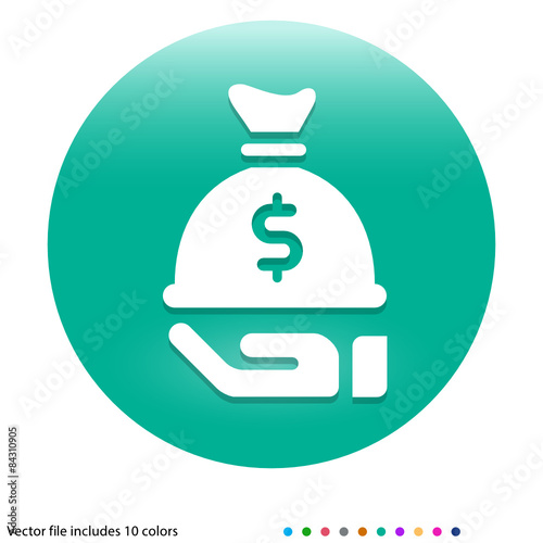 Multicolored App Button