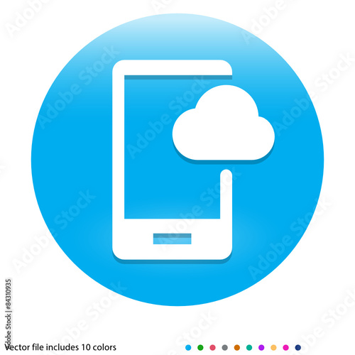 Multicolored App Button