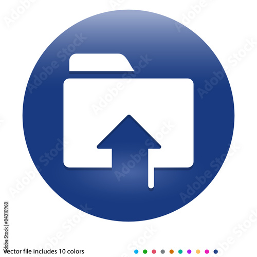 Multicolored App Button