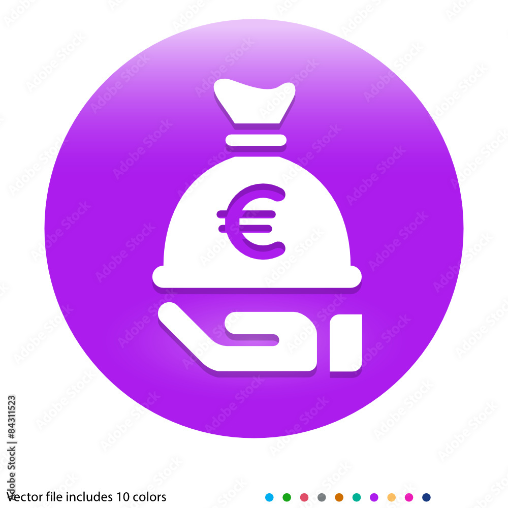 Multicolored App Button Multicolored App Button
