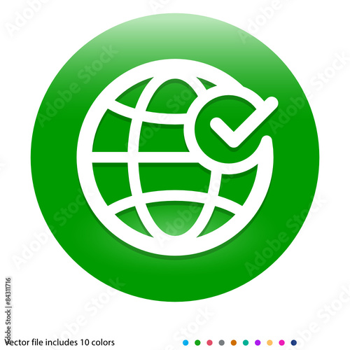 Multicolored App Button