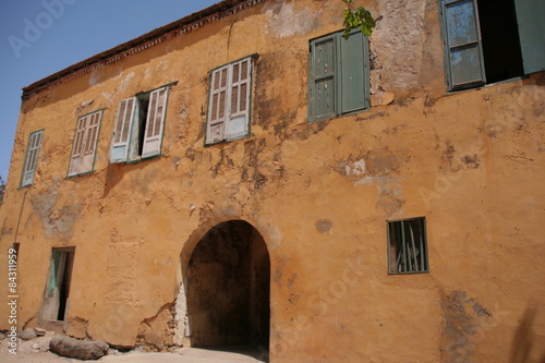 Fototapeta Naklejka Na Ścianę i Meble -  Maison coloniale, Ile de Gorée 
