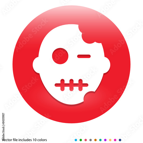Multicolored App Button