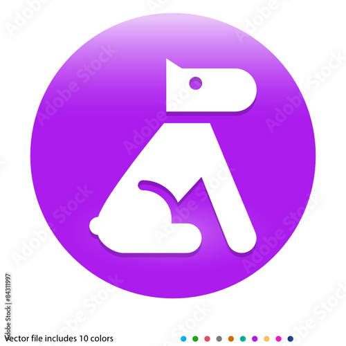 Multicolored App Button