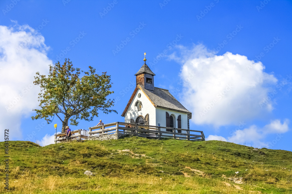 Kapelle auf der Postalm, Salzkammergut Kapelle auf der Postalm, Salzkammergut