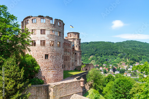 Castle Heidelberg in Germany  Europe