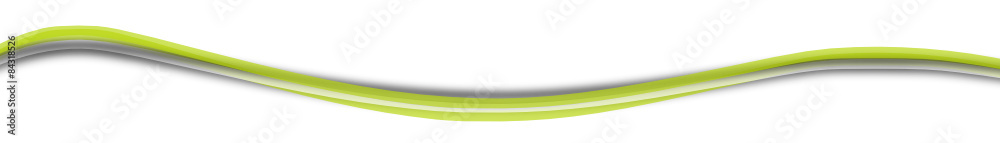 welle banner band grün hintergrund