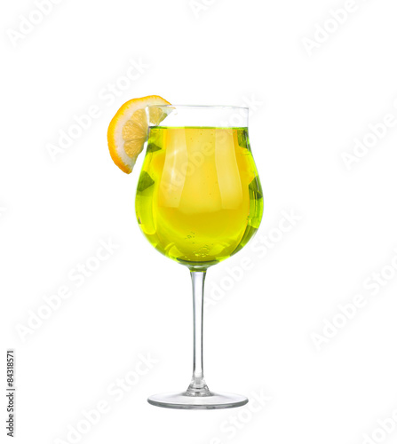  cocktail isolated on white background