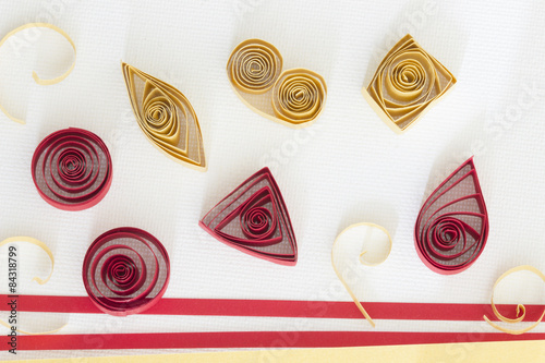 Quilling Grundformen photo