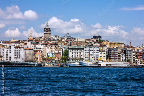 Galata tower, Bosporus, Turkey. © Travel Faery