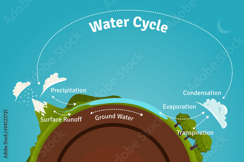 Water Cycle illustration