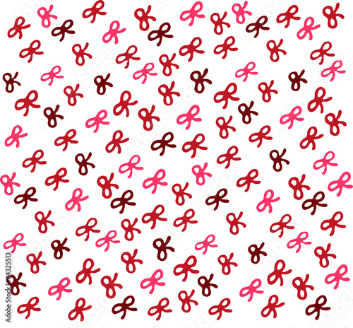 Baby background bows pink seamless