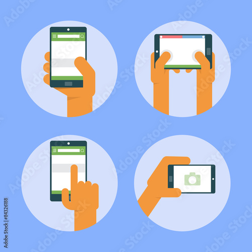 Smartphone use style