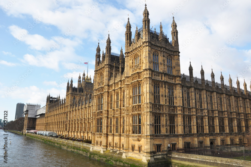 Obraz premium Houses of Parliament, London