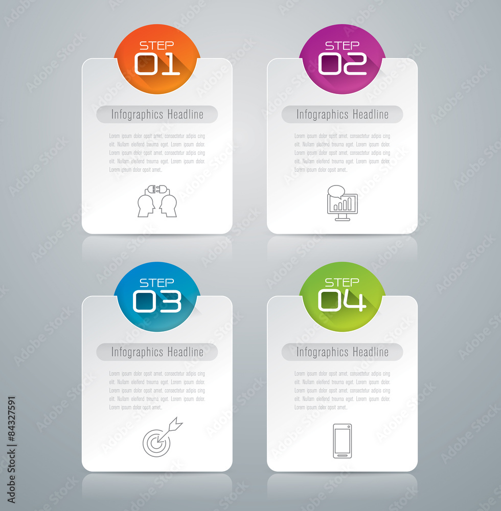 Infographic design template and marketing icons. Infographic design template and marketing icons.