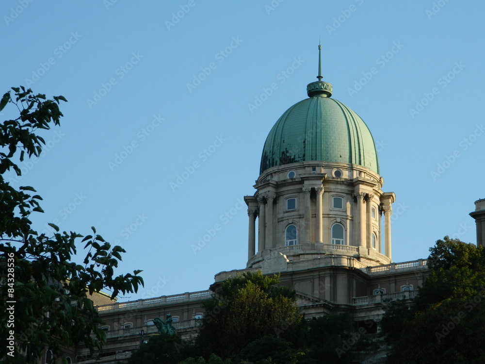 Buda castle dome